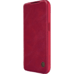Husă tip carte Nillkin iPhone 15 - Qin Pro, Roșu - Image 4