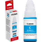 Recipient de cerneală Canon GI-490, 70ml, Cyan - Image 7