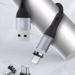 Cablu încărcare și sincronizare XO NB125, USB Type-A/Lightning, 1m, Negru