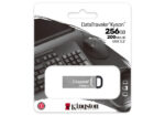 256GB USB3.2 Flash Drive Kingston DataTraveler Kyson, Silver, Metal Case, Key Ring (DTKN/256GB) - Image 2