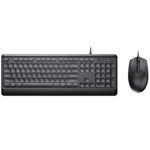 Set Tastatură + Mouse Sohoo KM102, Cu fir, Negru - imagine 3