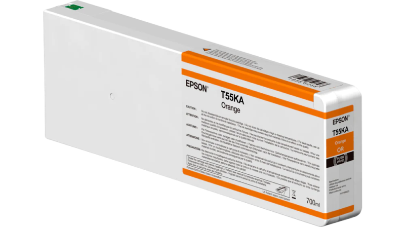 b8854dc5-1e4e-48f2-bf59-4220b6d5802e Cartuș de cerneală Epson Ink Cartridge T55KA00 UltraChr HDX/HD700ml,Orange, 700ml, Portocaliu - Image 1