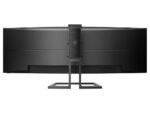 48,8" Monitor Philips 499P9H, VA 5120x1440 Dual QHD, Negru - imagine 8