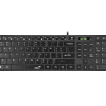 Tastatură Genius SlimStar 126, Cu fir, Negru
