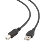 Cablu de date pentru periferice Gembird CCP-USB2-AMBM-15, USB Type-A/USB Type-B, 5m, Negru - Image 7