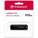 Memorie USB Transcend JetFlash 700, 512GB, Negru - Image 3