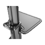 Suport pentru TV pe picior Gembird TVS-70T-02, Negru - Image 7