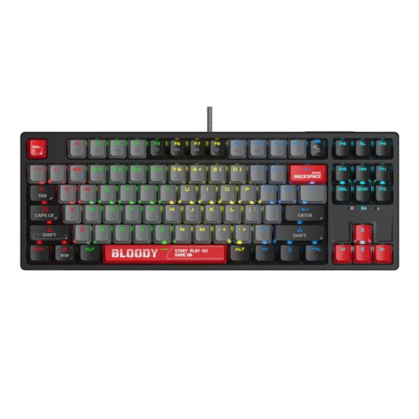 Tastatură Bloody S87, Cu fir, Energy Red