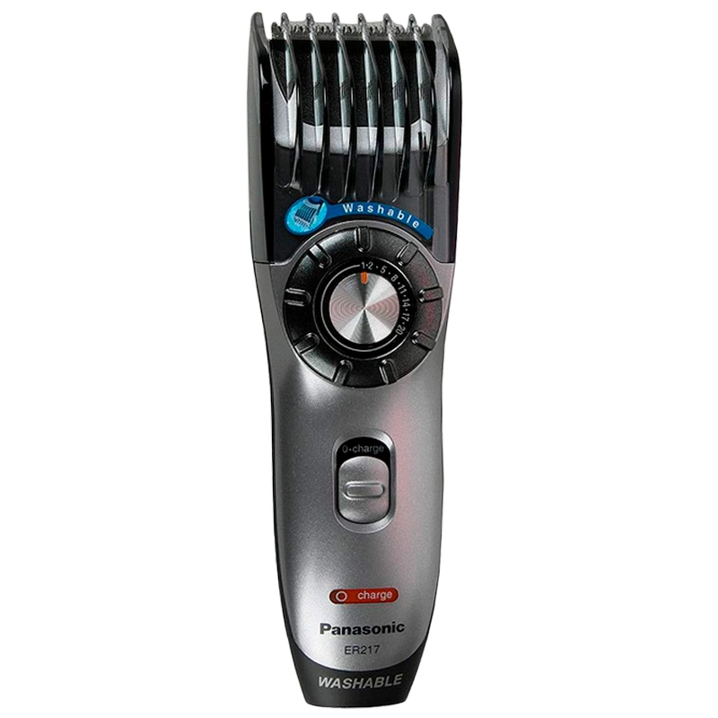 bac46260-ea25-4d7d-9f31-7c2538990163 Trimmer pentru bărbați Panasonic ER217S520, Negru | Argintiu - Image 1