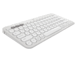 Set Tastatură + Mouse Logitech Pebble 2 Combo, Fără fir, Alb - Image 2
