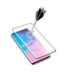 Sticlă de protecție Cellularline Impact Glass Curved- Galaxy S20, Negru - Image 4