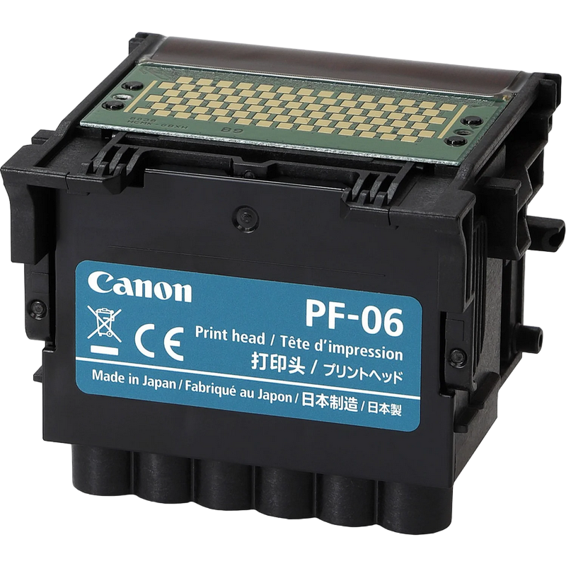 bc311f8a-14dc-4269-9801-9942d6ad52b4 Cap de imprimare Canon PF-06, Negru - Image 1