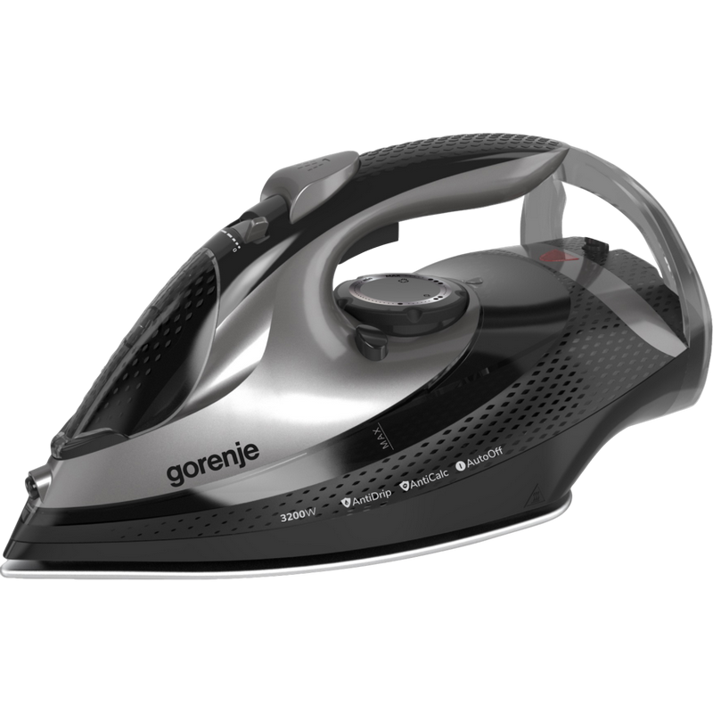 bd494c69-0cd2-4eaa-9da1-a4936cae408f Fier de călcat Gorenje SIH3200BKS, 3250W, Negru | Gri - Image 1