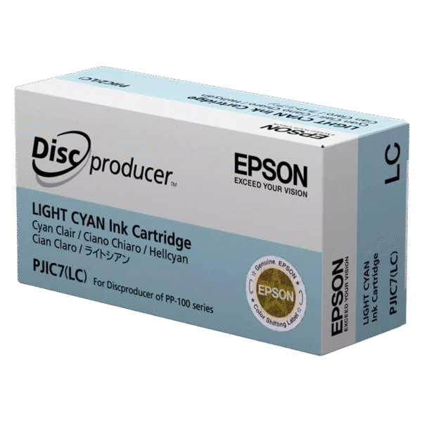 Ink Cartridge Epson PJIC7(LC), Light Cyan, PP-100