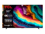 98" LED SMART TV TCL 98P745, 3840x2160 4K UHD, Google TV, Negru