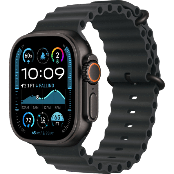 Ceas inteligent Apple Watch Ultra 2, 49mm, Black Ocean