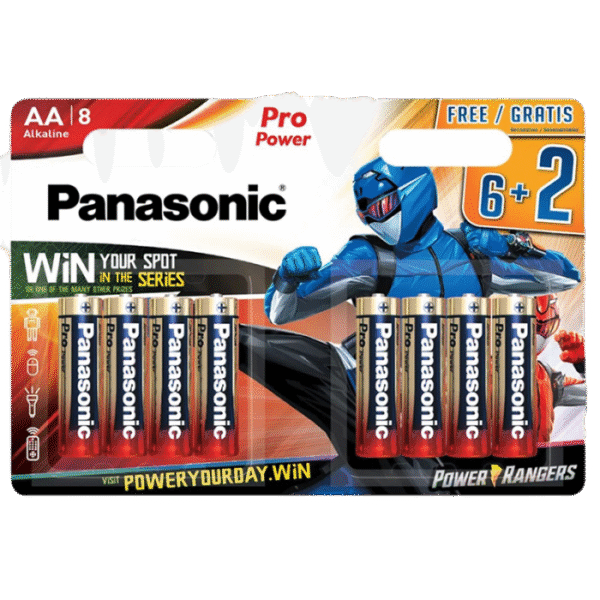 Baterii Panasonic LR6XEG, AA, 8buc.