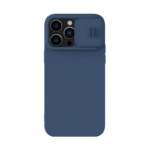 Husă Nillkin iPhone 14 Pro Max, CamShield Silky Silicone, Albastru