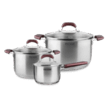 Set de vase Rondell RDS-823, Oțel inoxidabil