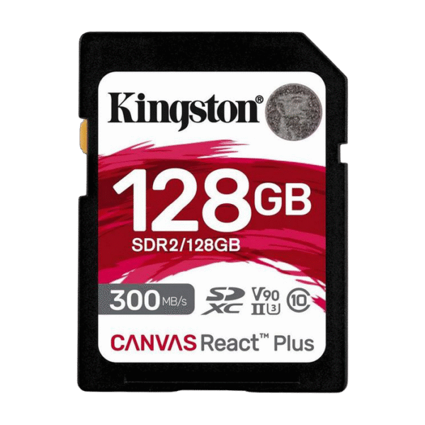 Card de Memorie Kingston Canvas React Plus, 128GB (SDR2/128GB)
