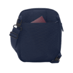 Geantă pe umăr Bobby Boxy Sling, Polietilen tereftalat reciclat, Bleumarin - Image 4