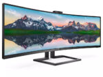 48,8" Monitor Philips 499P9H, VA 5120x1440 Dual QHD, Negru - imagine 11
