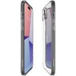 Husă Spigen iPhone 15 Airskin Hybrid, Crystal Clear - Image 3