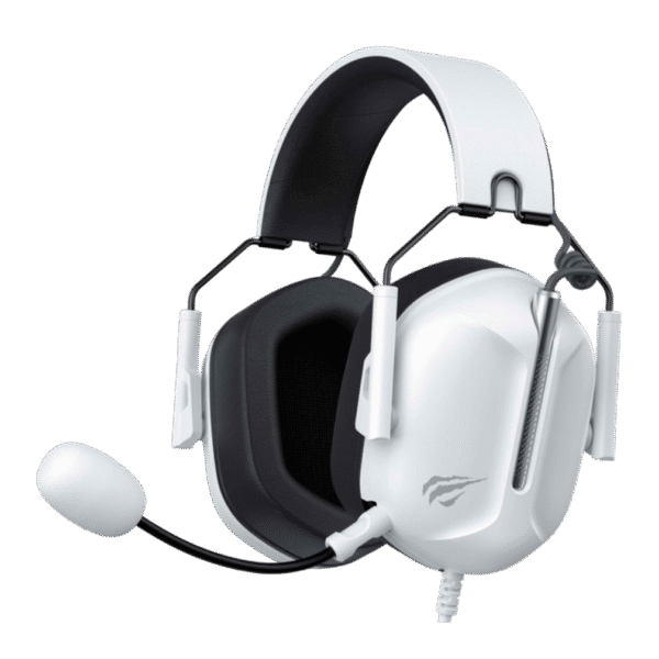 Căști gaming Havit H2033d, Cu fir, Alb