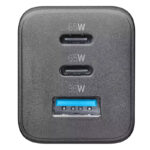 Încărcător Cellularline Wall Charger GAN, 3 Ports, 65W, Negru - Image 7