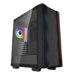Carcasă PC Deepcool CC560  ARGB V2, Midi-Tower, Fără PSU, Negru