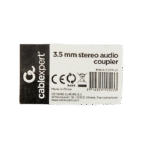 Audio Adaptor Cablexpert A-3.5FF-01, 3.5mm 3-pin (F) - 3.5mm 3-pin (F), Negru - Image 2