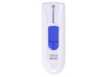 128GB  USB3.1 Flash Drive Transcend "JetFlash  790", White-Blue, Slider (R/W:90/40MB/s) - imagine 7