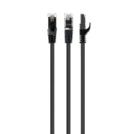 Cat.6A SFTP   0.5m, Black, Copper, PP6A-LSZHCU-BK-0.5M, Cablexpert, Low Smoke Zero Halogen (LSZH)