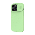Husă Nillkin iPhone 13 Pro, CamShield Silky Silicone, Mint Green - imagine 5