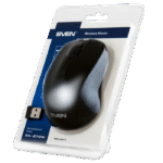 Mouse Wireless SVEN RX-270W, Negru - Image 2
