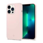 Husă Spigen iPhone 13 Pro, Thin Fit, Nisip roz - Image 4