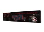 Set Tastatură + Mouse + Mouse Pad + Căști Gembird GGS-UMG4-02, Cu fir, Negru/Rosu - imagine 7