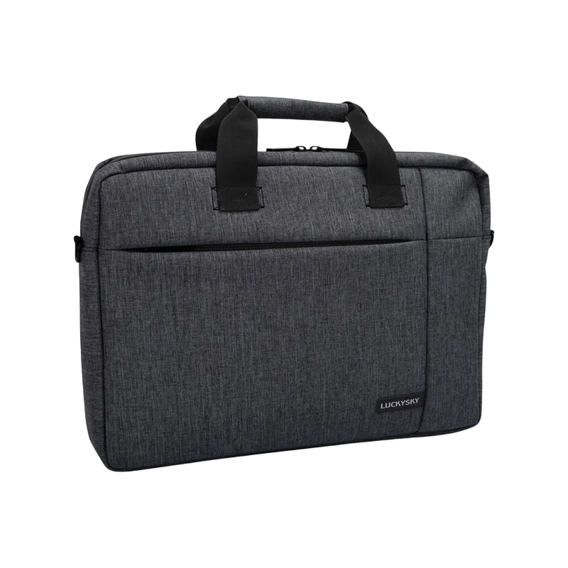 ce57c10c-deb6-4b3c-ac76-d2d6cb8a57b3 Geantă pentru Laptop Luckysky LSM8870, 15.6", Poliester, Negru - Image 1