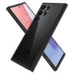 Husă Spigen Samsung S23 Ultra, Ultra Hybrid, Negru mat - Image 16
