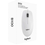 Mouse Logitech B100, Alb - imagine 5