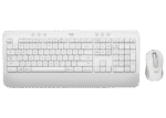 Set Tastatură + Mouse Logitech MK650, Fără fir, Alb