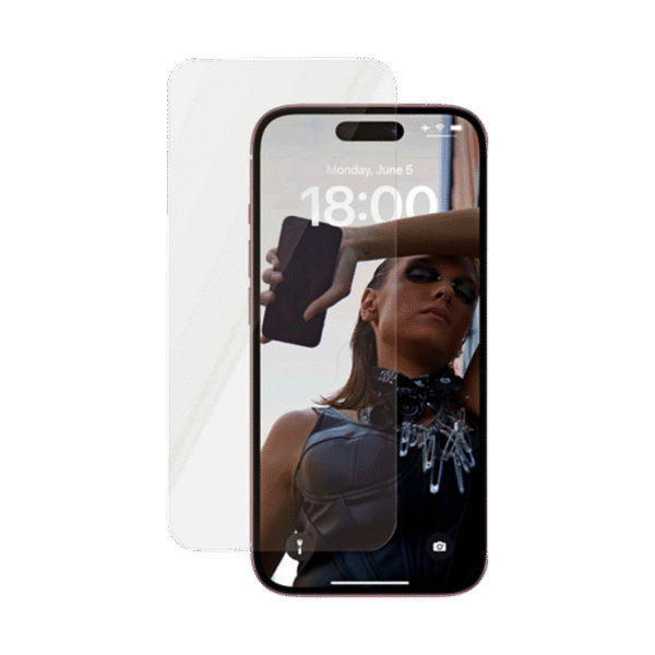 Sticlă de protecție PanzerGlass SAFE. UWF for iPhone 15 , Transparent