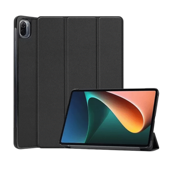 Tablet Case Book PU Leather for Xiaomi Pad 6, Black