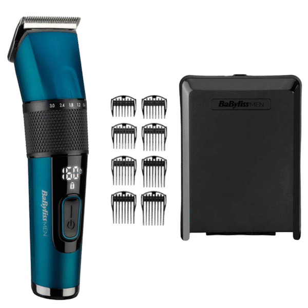 Aparat de tuns BaByliss E990E, Albastru | Negru