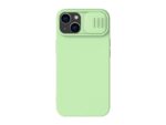 Husă Nillkin iPhone 14 Plus, CamShield Silky Silicone, Verde - Image 5