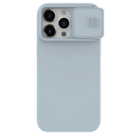 Husă Nillkin iPhone 15 Pro, CamShield Silky Silicone, Star Gray