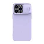 Husă Nillkin iPhone 14 Pro, CamShield Silky Silicone, Violet