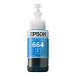 Recipient de cerneală Epson T664, 70ml, Cyan