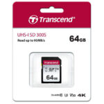 Card de Memorie Transcend SDXC Class 10, 64GB (TS64GSDC300S) - imagine 2