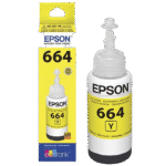 Recipient de cerneală Epson T664, 70ml, Galben - Image 5